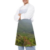 yanfind Custom aprons Landscape Hills Woods white-style1 70×80cm