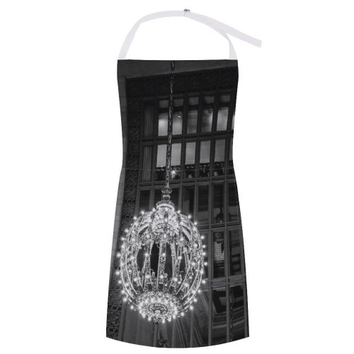 yanfind Custom aprons Aged America Architecture Attract Brick Wall Building Bw Ceiling Chandelier Classic Construction white white-style1 70×80cm