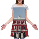 yanfind Custom aprons Architecture Sky Building City Downtown Exterior Facade Mataro Outdoors Spain Street Train white white-style1 70×80cm