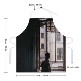 yanfind Custom aprons Aged Anonymous Architecture Damaged Light Design Flight Stairs Industrial Interior Natural white white-style1 70×80cm