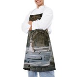 yanfind Custom aprons Abandoned Aged Ancient Arch Archaeology Arched Architecture Archway Art Building Classic Colonnade white white-style1 70×80cm