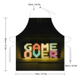 yanfind Custom aprons 80s 90'S 90s Amusement Arcade Claw Game Conceptual Space Design End Exit white white-style1 70×80cm