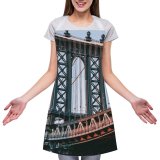 yanfind Custom aprons Aged America Arch Architecture Sky Brooklyn Building Calm Center City Clear white white-style1 70×80cm