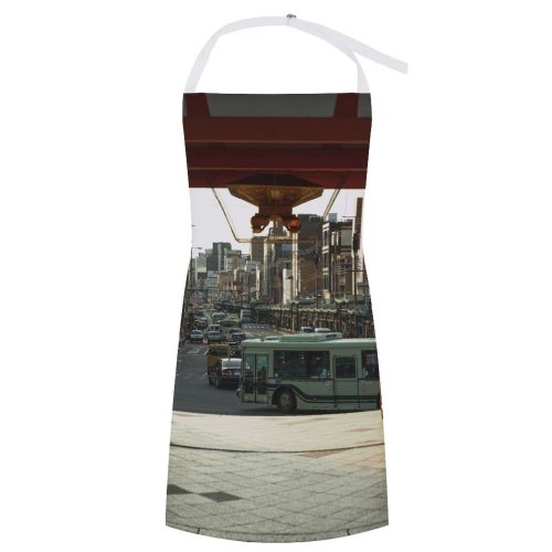 yanfind Custom aprons Aged Ancient Architecture Auto Belief Blurred Car City Daytime Direction District white white-style1 70×80cm