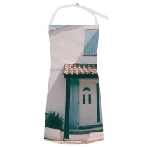 yanfind Custom aprons Accommodation Architecture Sky Building Calm Cottage Courtyard Daytime Design Door Doorway white white-style1 70×80cm