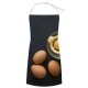 yanfind Custom aprons Arrangement Chicken Condiment Convenient Cook Cuisine Culinary Delicious Egg From white white-style1 70×80cm