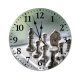 yanfind Fashion PVC Wall Clock Bishop Board Game Challenge Checkmate Chess Piece Chessboard Clean Closeup Decor Mute Suitable Kitchen Bedroom Decorate Living Room