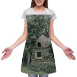 yanfind Custom aprons Aged Ancient Architecture Ashram Attract Buddhism Buddhist Calm Cave Exterior white white-style1 70×80cm