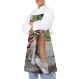 yanfind Custom aprons Adorable Alley Anonymous Bench Casual City Crop Cute Dog Ethnic Faceless white white-style1 70×80cm