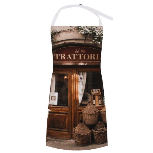 yanfind Custom aprons Accommodation Basket Building Cafeteria Construction Cozy Curtain Daytime Decor Design Detail District white white-style1 70×80cm