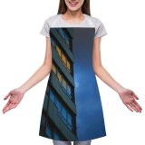 yanfind Custom aprons Architectural Design Architecture Building Clouds Exterior Futuristic Glass Items Panels High001 white white-style1 70×80cm