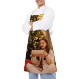yanfind Custom aprons Adolescent Home Charming Cheerful Christmas Atmosphere Eve Present Season Time Tree white white-style1 70×80cm