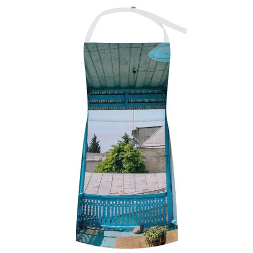 yanfind Custom aprons Accommodation Balcony Calm Carve Comfort Cottage Countryside Cozy Daytime Decor Design Dwell white white-style1 70×80cm