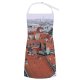 yanfind Custom aprons Aged Architecture Atmosphere Attic Building Chimney City Cloudy Complex Construction Space white white-style1 70×80cm