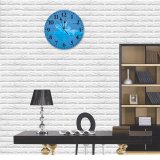 yanfind Fashion PVC Wall Clock Beach Floating Frost Frosty Frozen Iceberg Melting Ocean Ripples Mute Suitable Kitchen Bedroom Decorate Living Room
