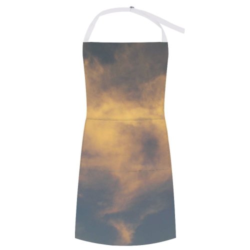 yanfind Custom aprons Fog Trees Forest Mist Waynad Hill Station Scenery white white-style1 70×80cm