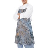 yanfind Custom aprons Above Aerial Shot Daylight Forest Frost Frozen Outdoors Path Snow Trees white white-style1 70×80cm