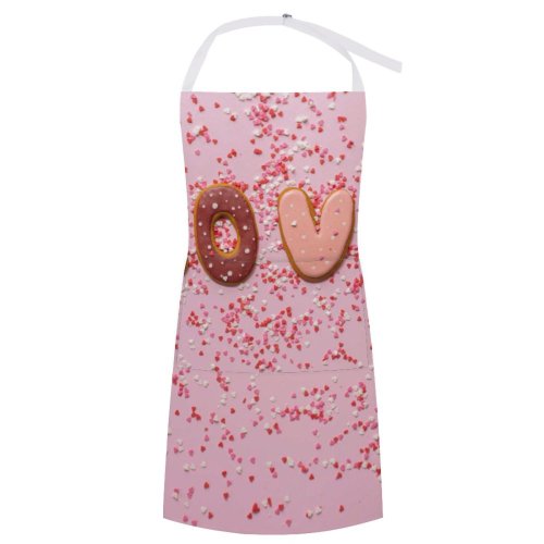 yanfind Custom aprons Affection Art Celebrate Colorful Concept Cookie Creative Decor Decoration Decorative Design white white-style1 70×80cm