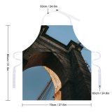 yanfind Custom aprons Aged America Arch Arched Architecture Area Attract Sky Brooklyn City white white-style1 70×80cm