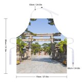 yanfind Custom aprons Aged Ancient Architecture Attract Belief Sky Building Construction Destination Doorway Entrance white white-style1 70×80cm