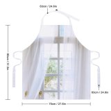 yanfind Custom aprons Accommodation Apartment Architecture Building Calm Comfort Construction Contemporary Cottage Curtain Daylight white white-style1 70×80cm