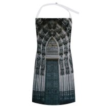 yanfind Custom aprons Aged Ancient Arch Arched Architecture Art Attract Bas Relief Cathedral Catholic Cologne white white-style1 70×80cm