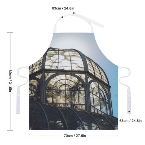 yanfind Custom aprons Architectural Design Architecture Sky Building Clouds Contemporary Daylight Daytime Exterior Futuristic Glass white white-style1 70×80cm