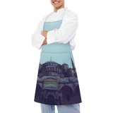 yanfind Custom aprons Aged Ancient Arch Arched Architecture Belief Building City Clear Column Construction white white-style1 70×80cm