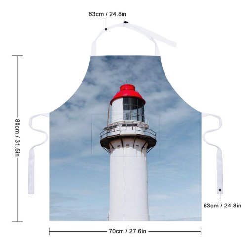 yanfind Custom aprons Aged Architecture Atmosphere Beach Beam Cloudy Coast Colorful Construction Daytime white white-style1 70×80cm