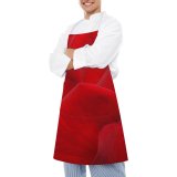 yanfind Custom aprons Flower Heart Love Marriage Occasional Petal Plant Proposal Ring Romance white-style1 70×80cm