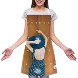 yanfind Custom aprons Accessory Anonymous Appearance Arm Raised Attire Bare City Design Door Dress white white-style1 70×80cm