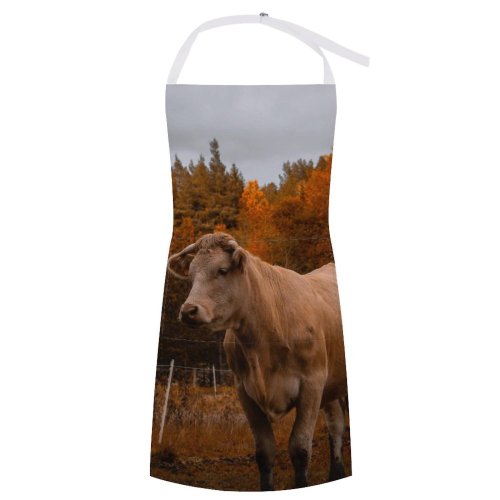 yanfind Custom aprons 008 white white-style1 70×80cm