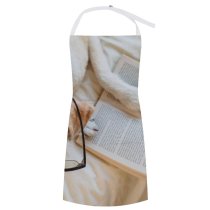 yanfind Custom aprons Adorable Home Bed Bedroom Blanket Bookworm Comfort Comfy Cozy Creature Curious white white-style1 70×80cm