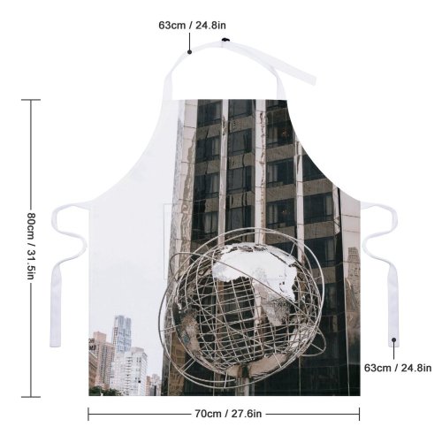 yanfind Custom aprons Accommodation America Apartment Avenue Building Center Central City Columbus Globe Commerce Complex white white-style1 70×80cm