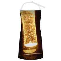 yanfind Custom aprons Sparkles Sparkly Light Fitting Bulb Home Decoration Interioir Design Unusual Lights Twinkling  white-style1 70×80cm