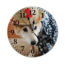 yanfind Fashion PVC Wall Clock Adorable Carpet Casual Charming Cloth Comfort Cozy Creature Cute Mute Suitable Kitchen Bedroom Decorate Living Room