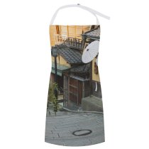 yanfind Custom aprons Aged Alone Ancient Architecture Attract Blurred City Daytime Destination District Dwell white white-style1 70×80cm
