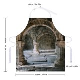 yanfind Custom aprons Abandoned Aged Ancient Arch Archaeology Arched Architecture Archway Art Building Classic Colonnade white white-style1 70×80cm