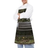 yanfind Custom aprons Abandoned Aged Antiquated Bench Blurred Board Bush Space Countryside Deciduous Derelict Desolate white white-style1 70×80cm