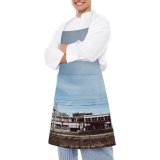 yanfind Custom aprons Architecture Arrive Building City Commute Construction Contemporary Daylight Daytime Departure Destination District white white-style1 70×80cm