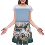 yanfind Custom aprons Aged Amazing Architecture Barcelona Sky Building City Cityscape Colorful Construction Daytime white white-style1 70×80cm
