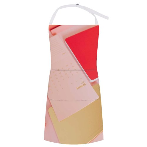 yanfind Custom aprons 2021 Accessory Arrangement Artwork Calendar Clips Colorful Contemporary Space Craft Creative Decoration white white-style1 70×80cm