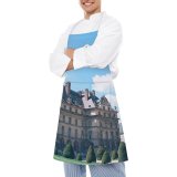 yanfind Custom aprons Aged Ancient Architecture Area Building Bush Chimney Classic Cloudy Construction Cottage Countryside white white-style1 70×80cm