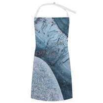 yanfind Custom aprons Abstract Aqu Art Chilly Clear Colorful Space Crack Daylight Daytime Form Formation white white-style1 70×80cm