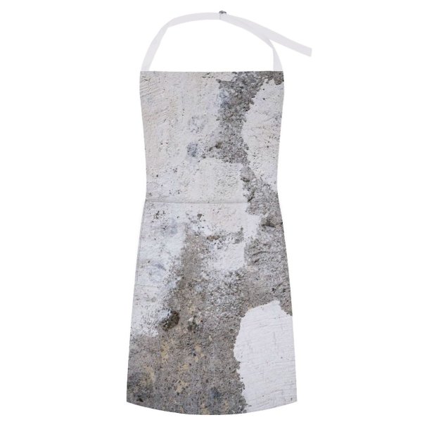 yanfind Custom aprons Texture Abandoned Abstract Built Ceiling Cement Concrete Construction Cracked Grey Grunge Repair white white-style1 70×80cm