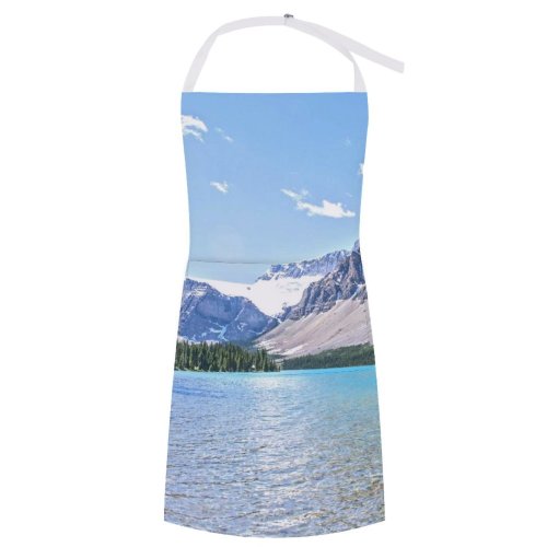 yanfind Custom aprons Adventure Alberta Alpine Amazing Banff National Park Breathtaking Climb Daylight Destination Dramatic white white-style1 70×80cm