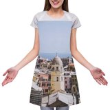 yanfind Custom aprons Accommodation Aged Architecture Beach Building Coast Colorful Construction Destination District Dwell Estate white white-style1 70×80cm