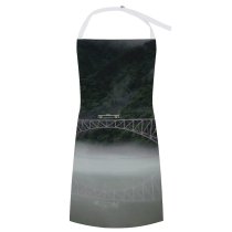yanfind Custom aprons Architecture Breathtaking Calm Cloudy Construction Dramatic Flora Fog Foliage Forest Gloomy white white-style1 70×80cm