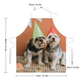 yanfind Custom aprons Adorable Home Attentive Birthday Bow Box Cake Celebrate Cone Creature Curious white white-style1 70×80cm