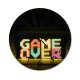 yanfind Fashion PVC Wall Clock 80s 90'S 90s Amusement Arcade Claw Game Conceptual Space Design End Exit Mute Suitable Kitchen Bedroom Decorate Living Room